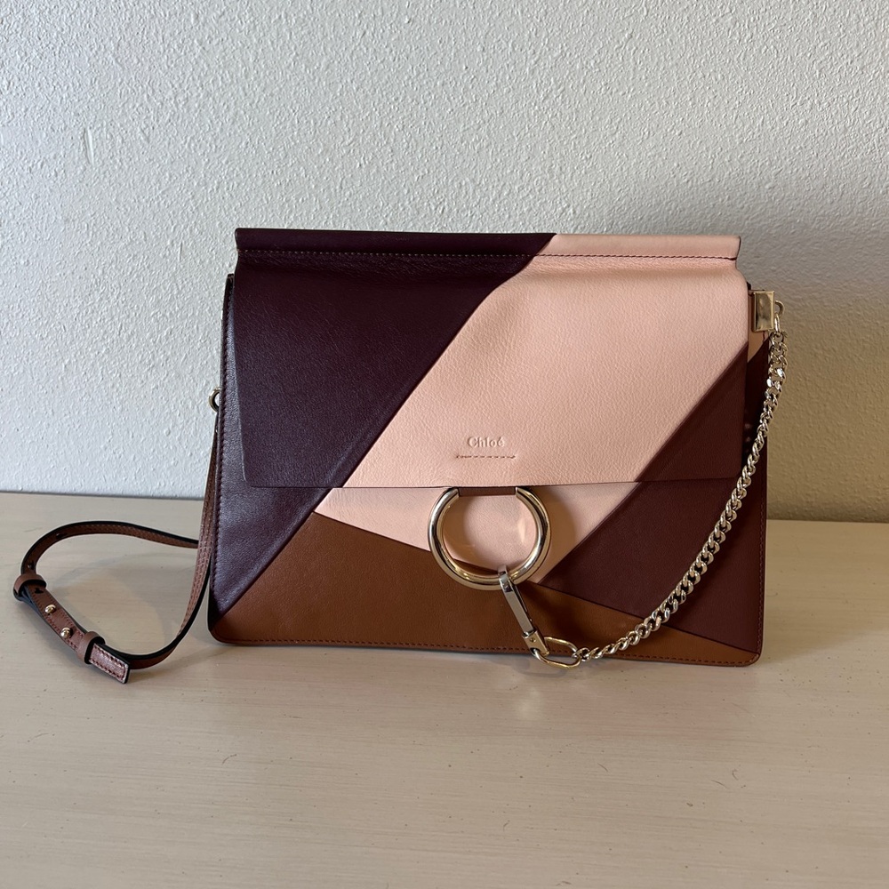 Chloe Faye leather crossbody handbag